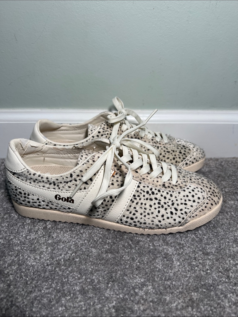 Gola Classics Bullet Cheetah Sneakers size 6
